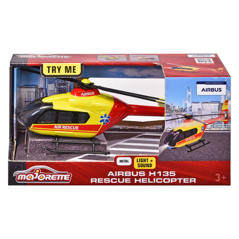 Helicóptero de rescate Majorette Airbus H135