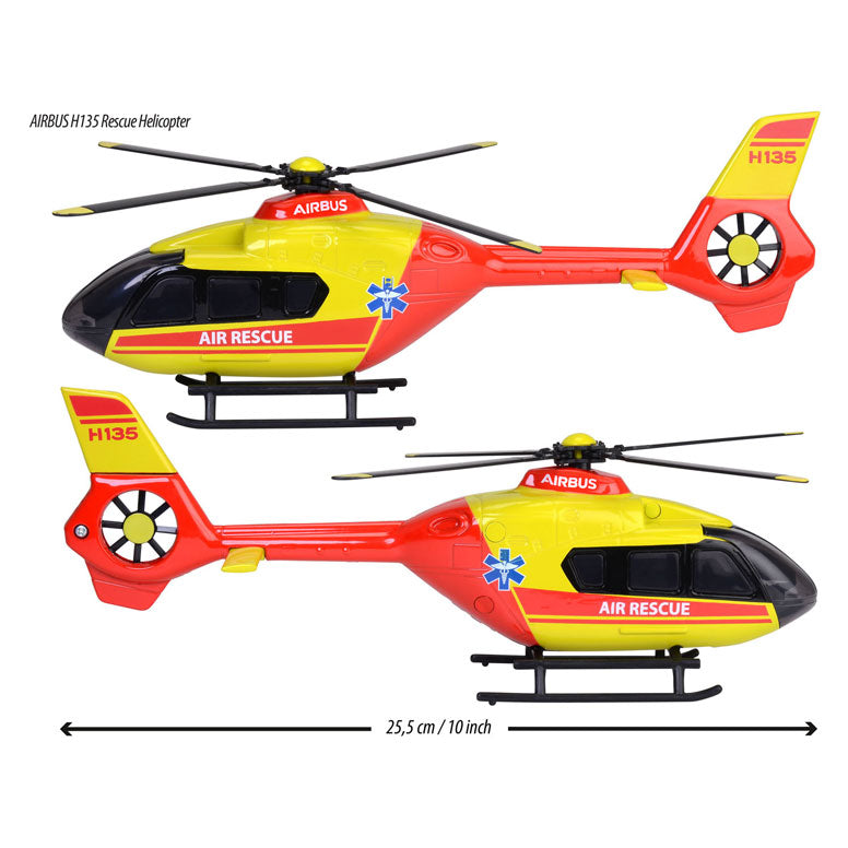 Helicóptero de rescate Majorette Airbus H135