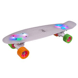 Hudora Skateboard retro con luz
