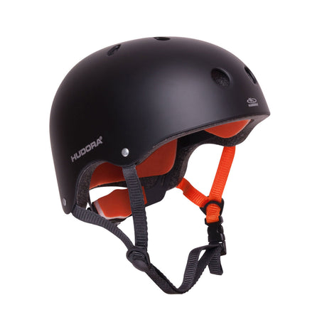 Casco skate Hudora antracita - talla 51-55