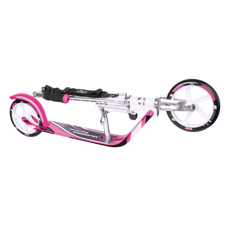 Hudora scooter big wheel step rx205 - blanco rosa