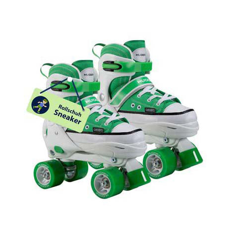 Zapatilla patín Hudora verde, talla 36-39