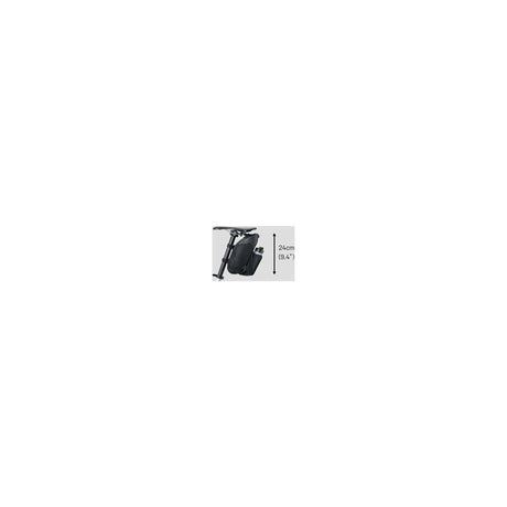 Topeak Mondacack Hydro Saddle Bag - Nylon, extraíble, negro, 1.7L