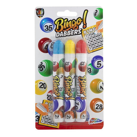 Marcadores de bingo para grupos de manualidades creativas, 3 piezas