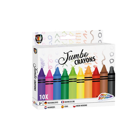 Artista de crayones grafix jumbo, 10 uds.