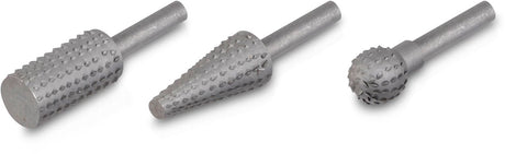 Kreator escofinas para madera set 3 piezas