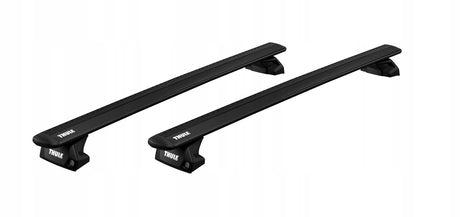 Thule 186118 juego para barandilla empotrada plata