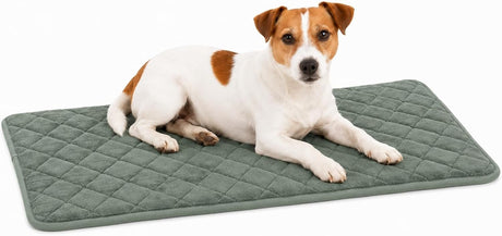 Cojín para perros Flamingo - cojín ortopédico para perros - cojín de banco de espuma viscoelástica - weimar green s - comodidad premium para jaula para perros - antideslizante - 70,5 cm