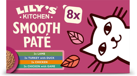 Lily's kitchen - comida para gatos - comida húmeda - cordero, pollo, pavo, pato y pollo de caza - 4 x 8x85g