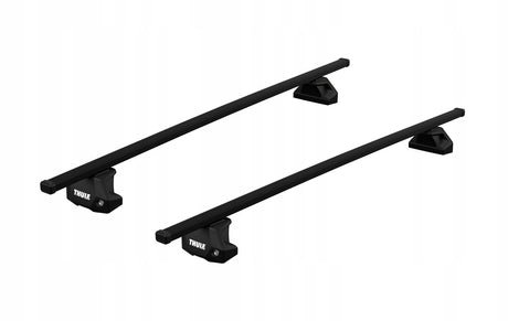 Thule kit 187037 fixpoint kit de montaje de 4 unidades para sistema de baca negro