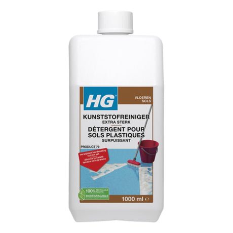 Limpiador de plástico Hg extra fuerte 1l