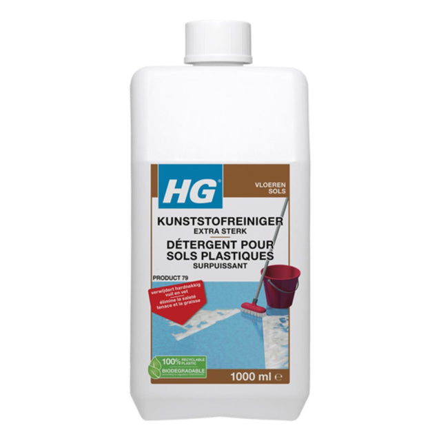 Limpiador de plástico Hg extra fuerte 1l