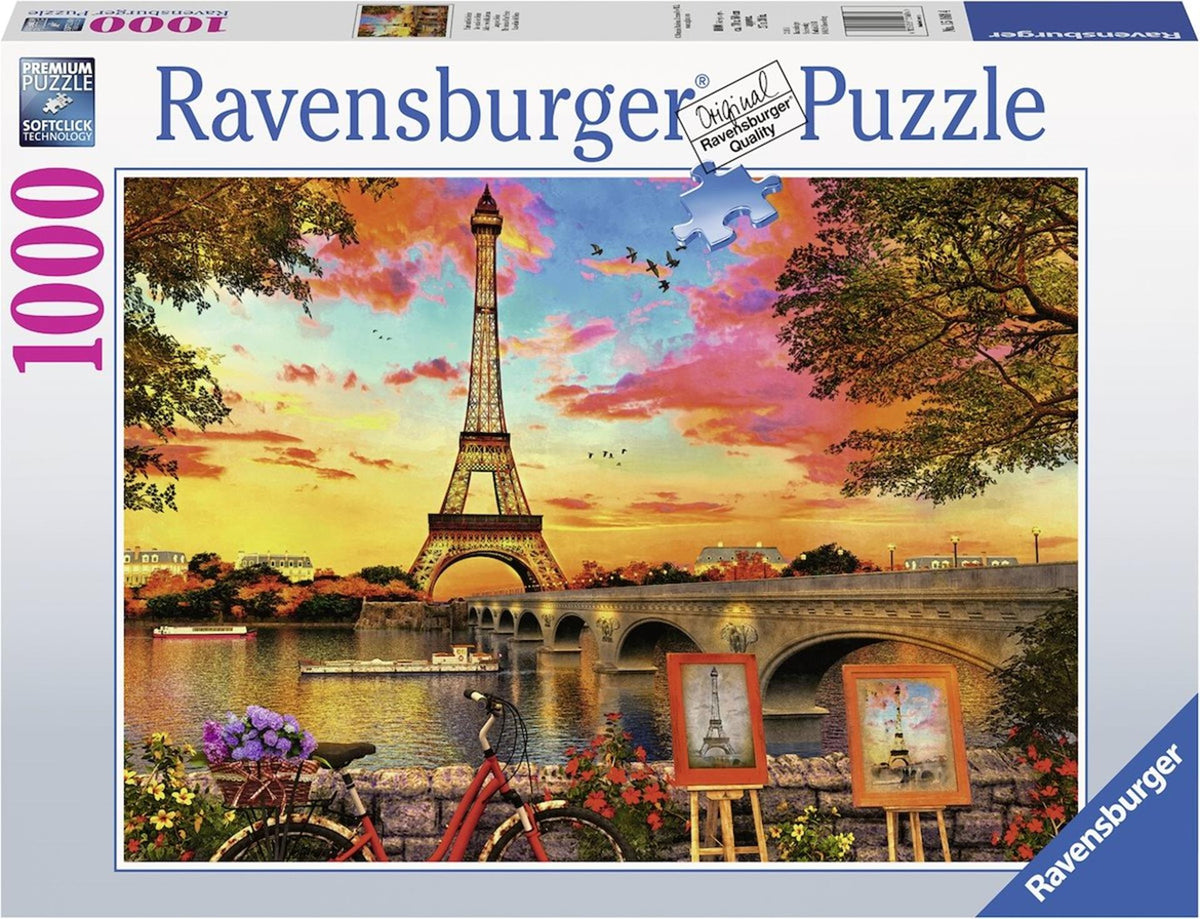 Ravensburger puzzle Les quais de seine 1000 piezas