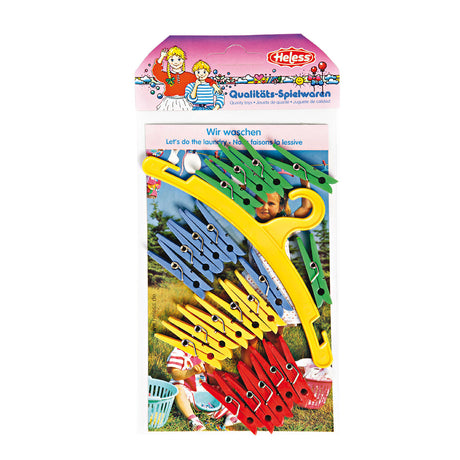 Juego de pinzas para perchas Heless, 20 uds.