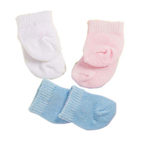 Calcetines para muñecas Heless - 3 pares, 28-35 cm