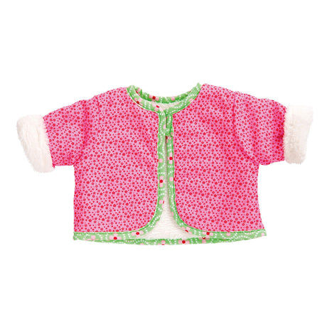 Chaqueta para muñeca Heless reversible con pantalón, 28-35 cm