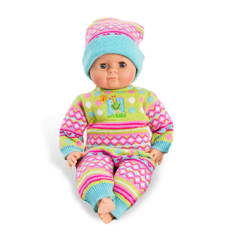 Pelele de muñeca Heless de punto, 38-45 cm
