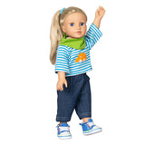 Conjunto de muñeca Heless niño, 35-45 cm
