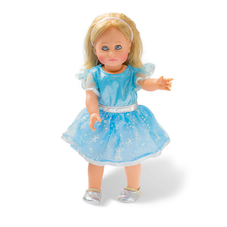 Vestido de muñeca Heless princesa de hielo, 35-45 cm