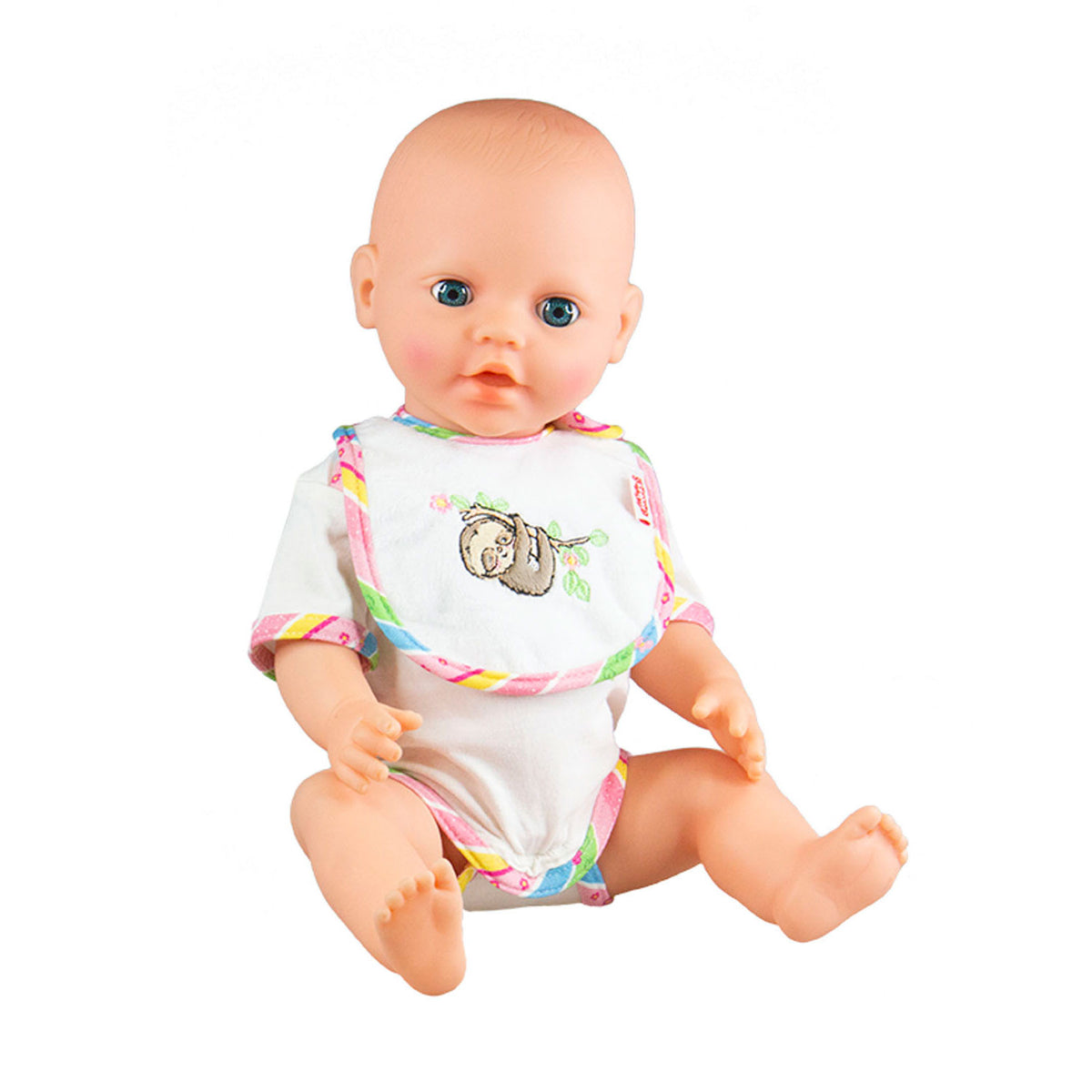 Babero de muñeco perezoso Heless