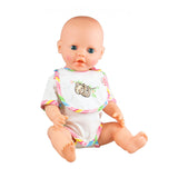 Babero de muñeco perezoso Heless