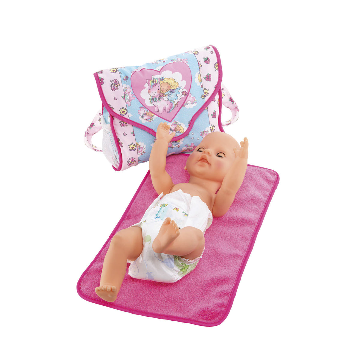 Set de cuidado para muñecas Heless Unicornio