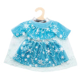 Vestido de muñeca Heless princesa de hielo con capa, 28-35 cm