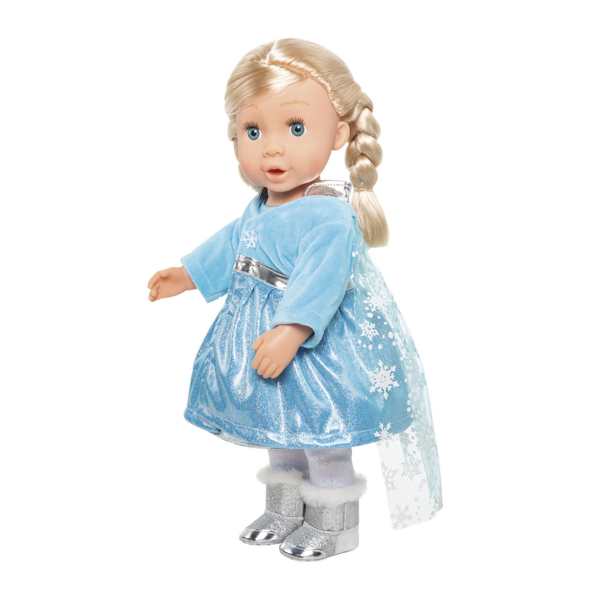 Vestido de muñeca Heless princesa de hielo con capa, 28-35 cm