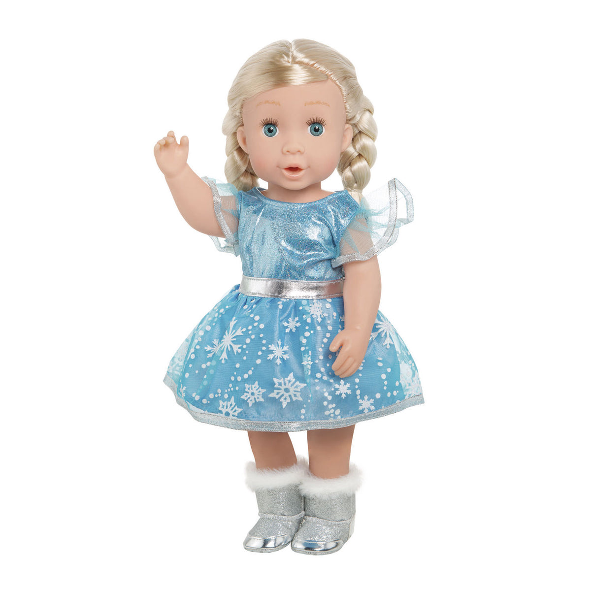 Vestido de muñeca Heless princesa de hielo con capa, 28-35 cm