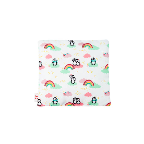 Manta de muñeco pingüino Heless con almohada