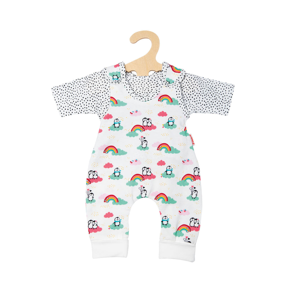 Heless Dolls pelele pingüino con camiseta, 35-45 cm