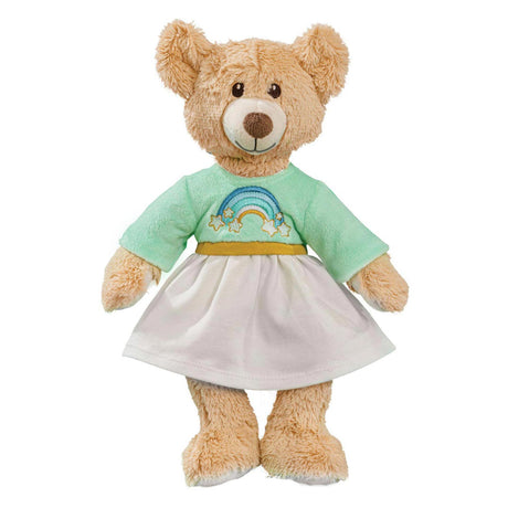 Heless peluche osito de peluche arcoíris, 22 cm