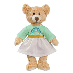 Heless peluche osito de peluche arcoíris, 32 cm