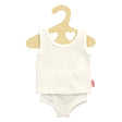 Ropa interior para muñecas Heless blanca 20-25 cm - conjunto de ropa para muñecas.