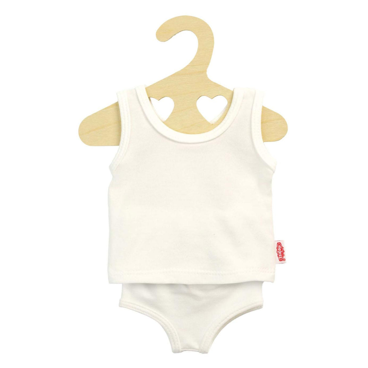 Ropa interior para muñecas Heless blanca 20-25 cm - conjunto de ropa para muñecas.