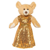 Vestido para muñeca Heless estrella dorada, 28-35 cm