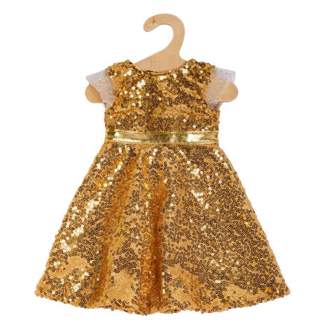 Vestido de muñeca Heless estrella dorada, 35-45 cm
