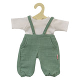 Peto de muñeca Heless verde, 35-45 cm