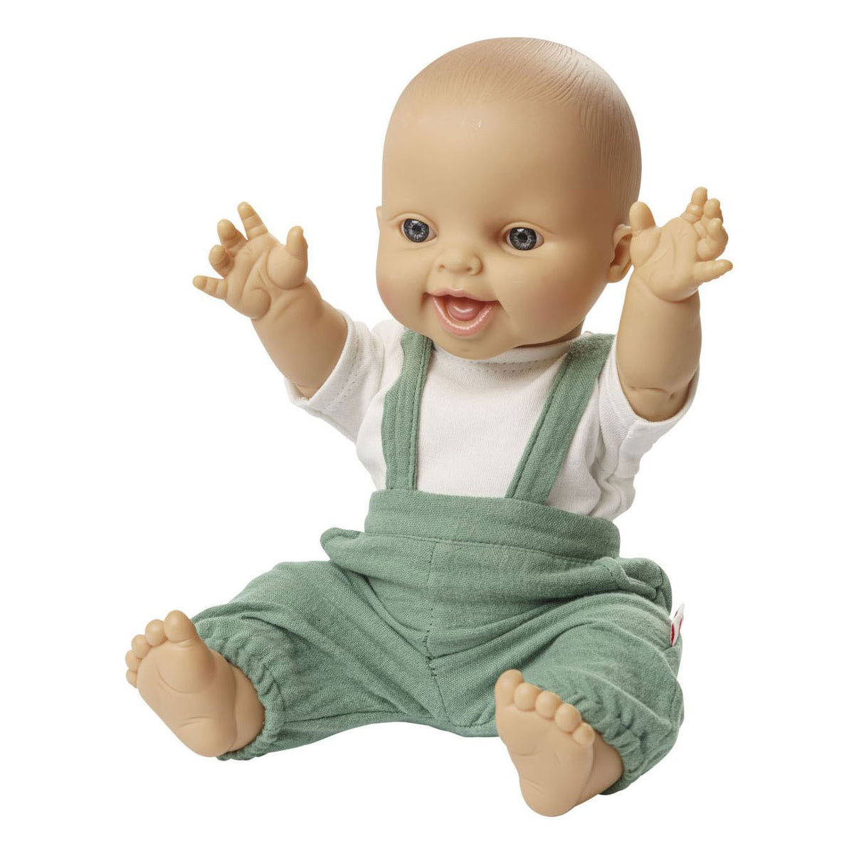 Peto de muñeca Heless verde, 35-45 cm