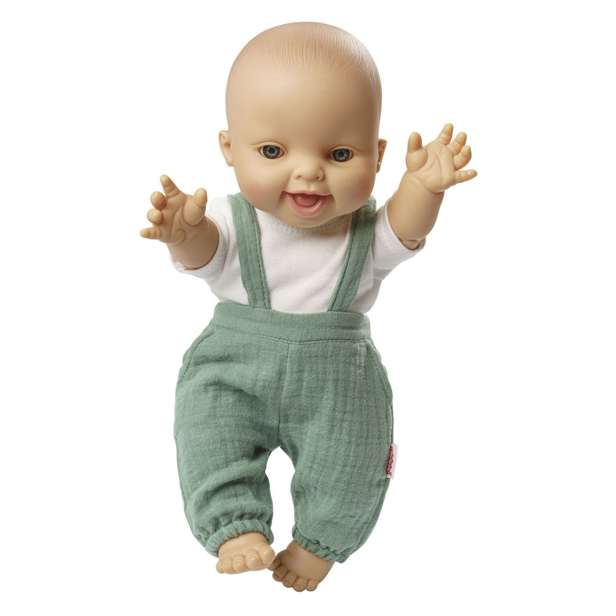 Peto de muñeca Heless verde, 35-45 cm