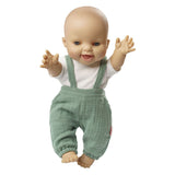 Peto de muñeca Heless verde, 35-45 cm