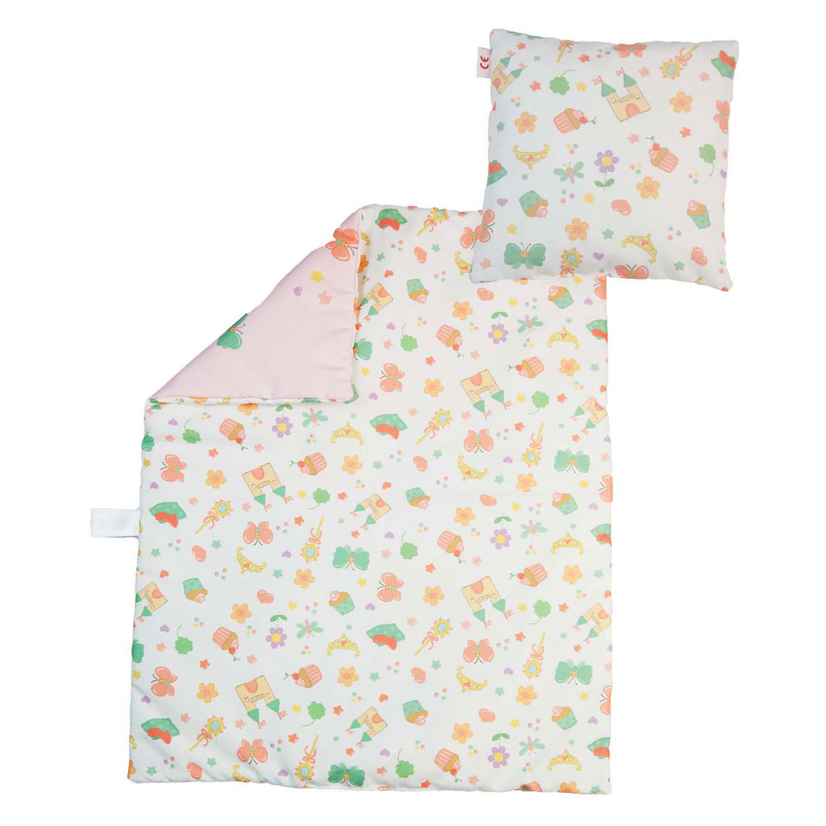 Manta de muñeca Heless con almohada de princesa Emily