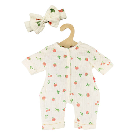 Pelele Heless para muñecas con diadema - talla 28-35 cm