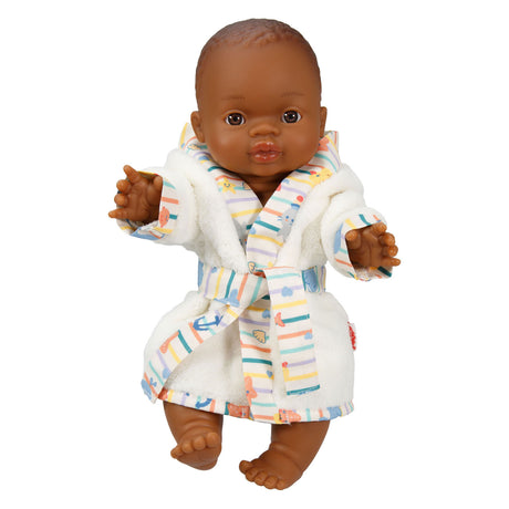 Albornoz de muñeca Heless ahoy - talla 35-45 cm
