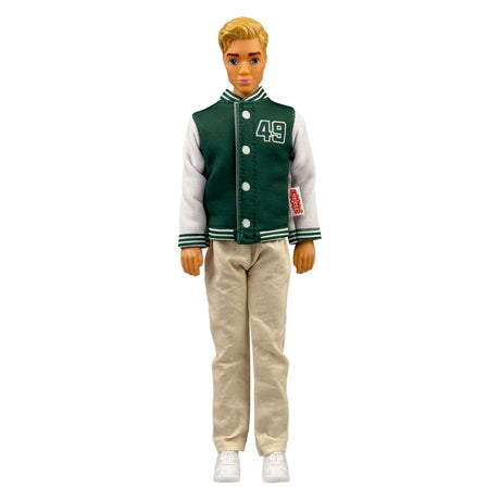 Chaqueta universitaria Heless con pantalones para muñecas fashion - 29cm
