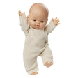Muñeca bebé Heless para niñas con pelele de punto - 34 cm