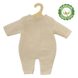 Muñeca bebé Heless para niñas con pelele de punto - 34 cm