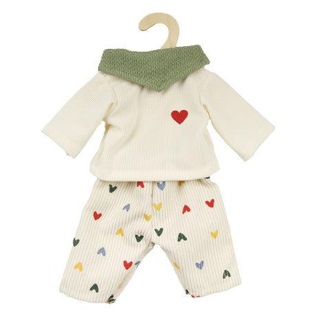 Muñeco bebé Heless boys con traje de pana - 34cm
