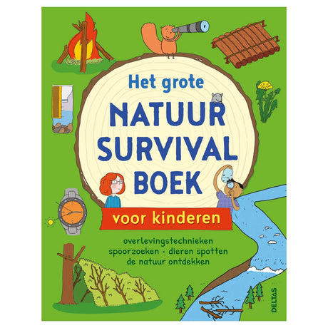 Deltas el gran libro de supervivencia en la naturaleza para niños