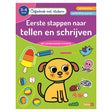 Libro de ejercicios de Deltas con calcomanías - Contando y escribiendo (3-4 años)